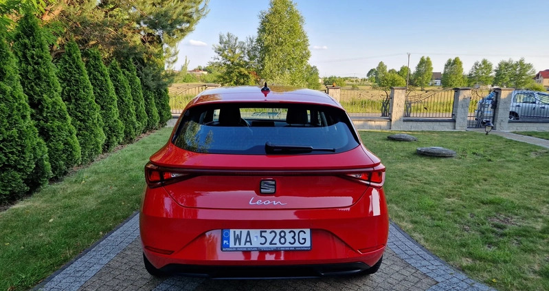 Seat Leon cena 99900 przebieg: 29000, rok produkcji 2022 z Przemyśl małe 254